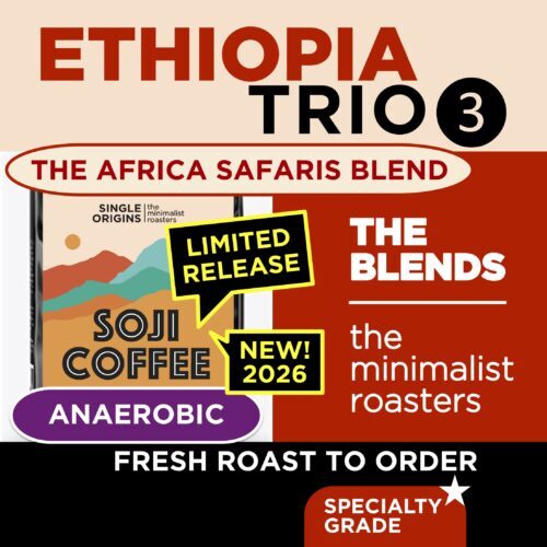 [THE AFRICA SAFARIS BLEND] ETHIOPIA TRIO (LIMITED NEW! 2026