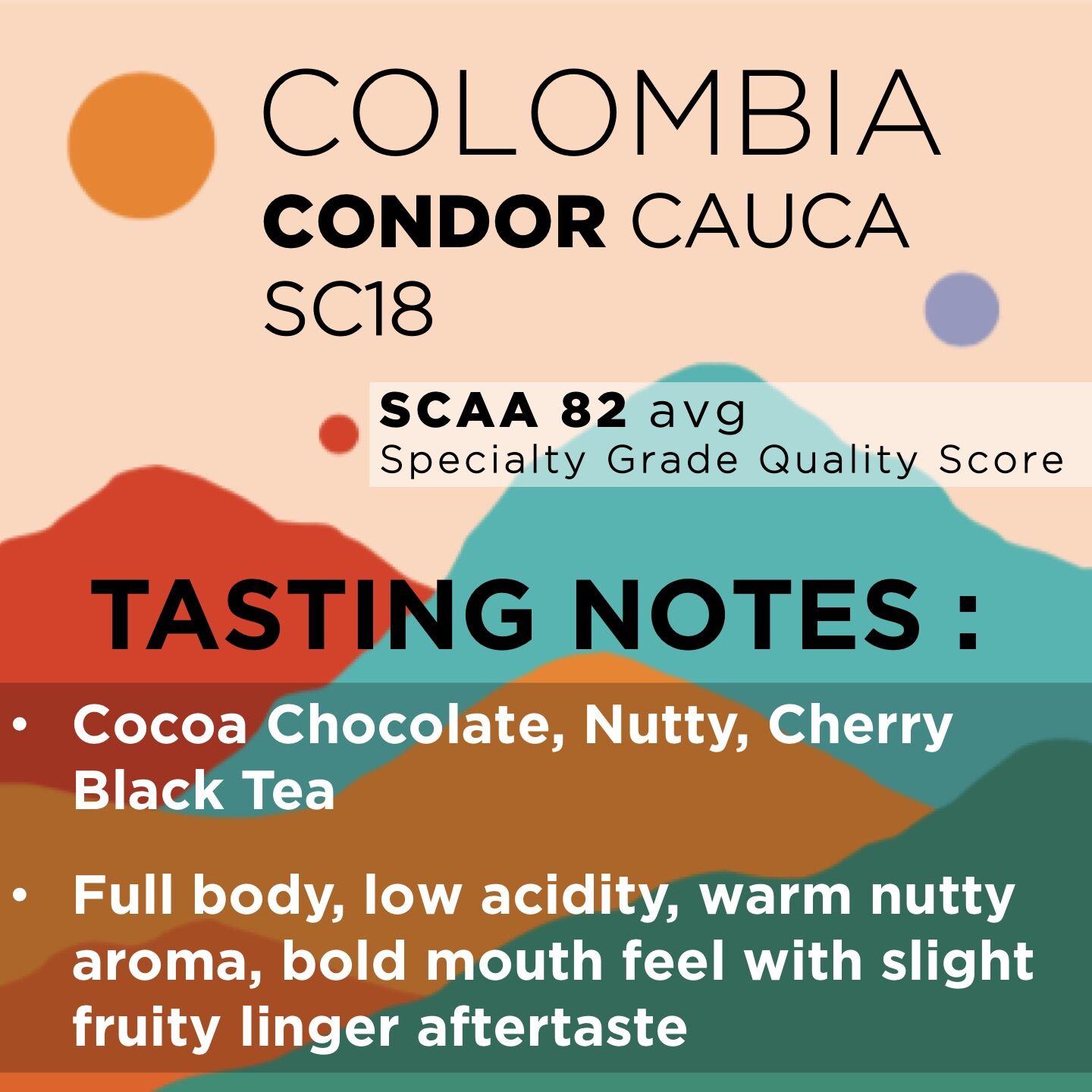 COLOMBIA CAUCA CONDOR (Espresso) - Image 2