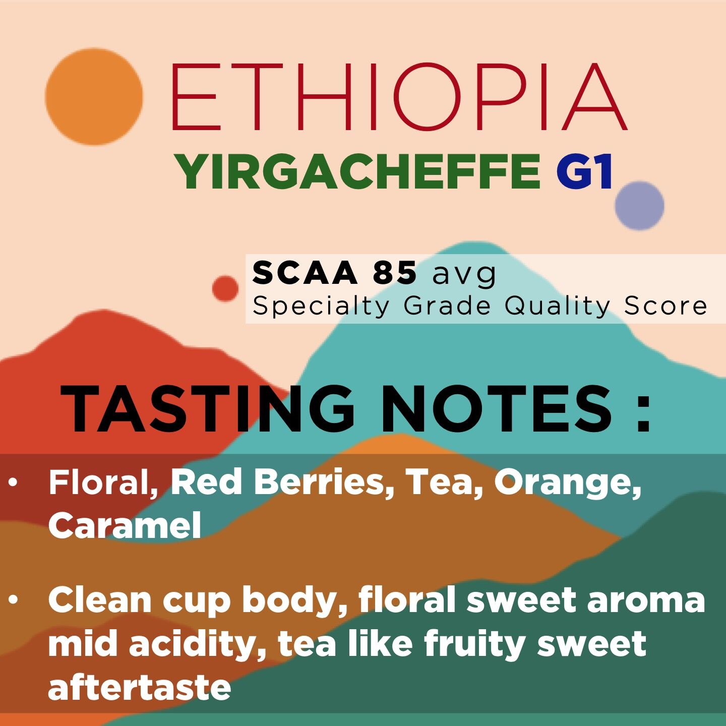ETHIOPIA YIRGACHEFFE G1 (Fruity) - Image 2