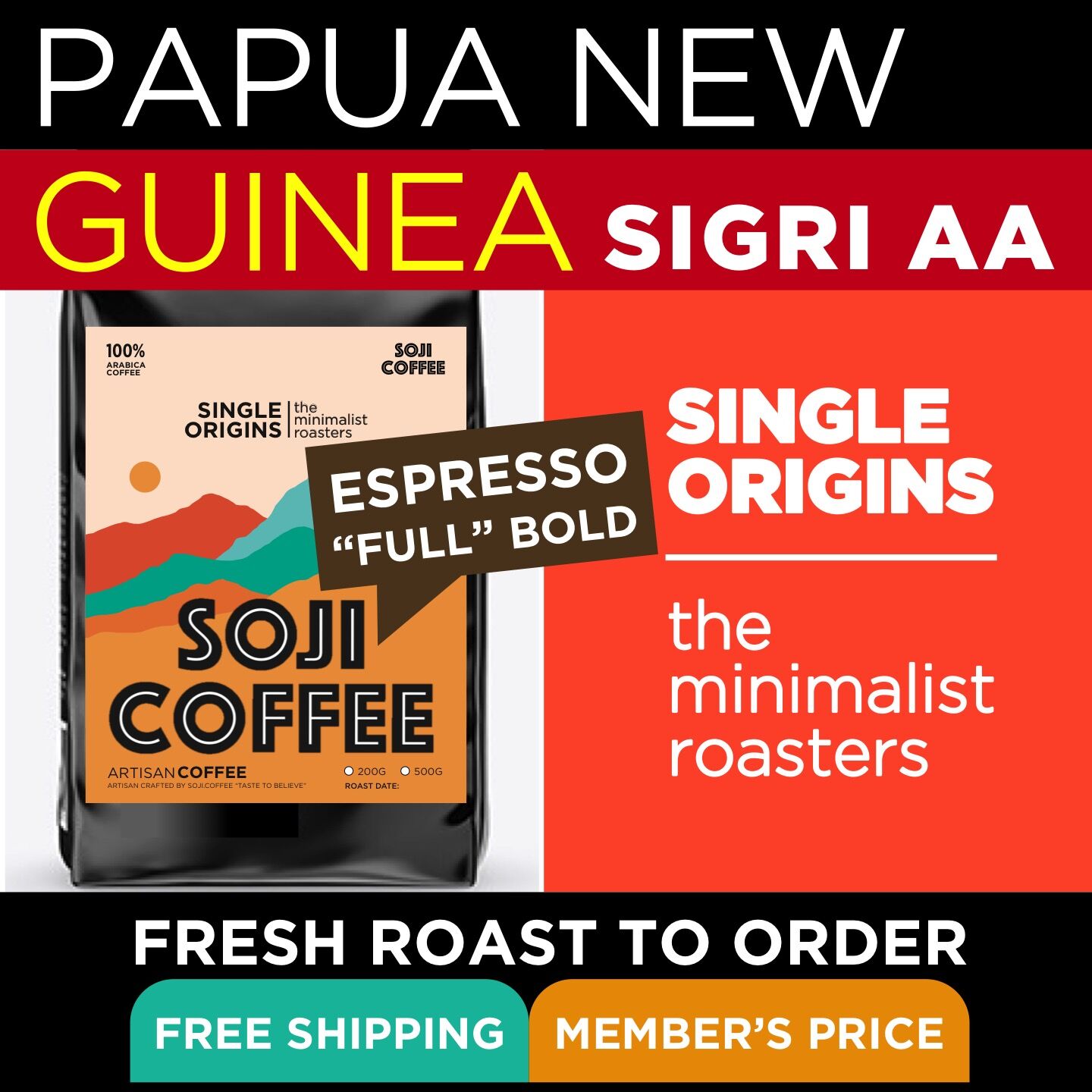 Papua New Guinea Sigri Soji Coffee