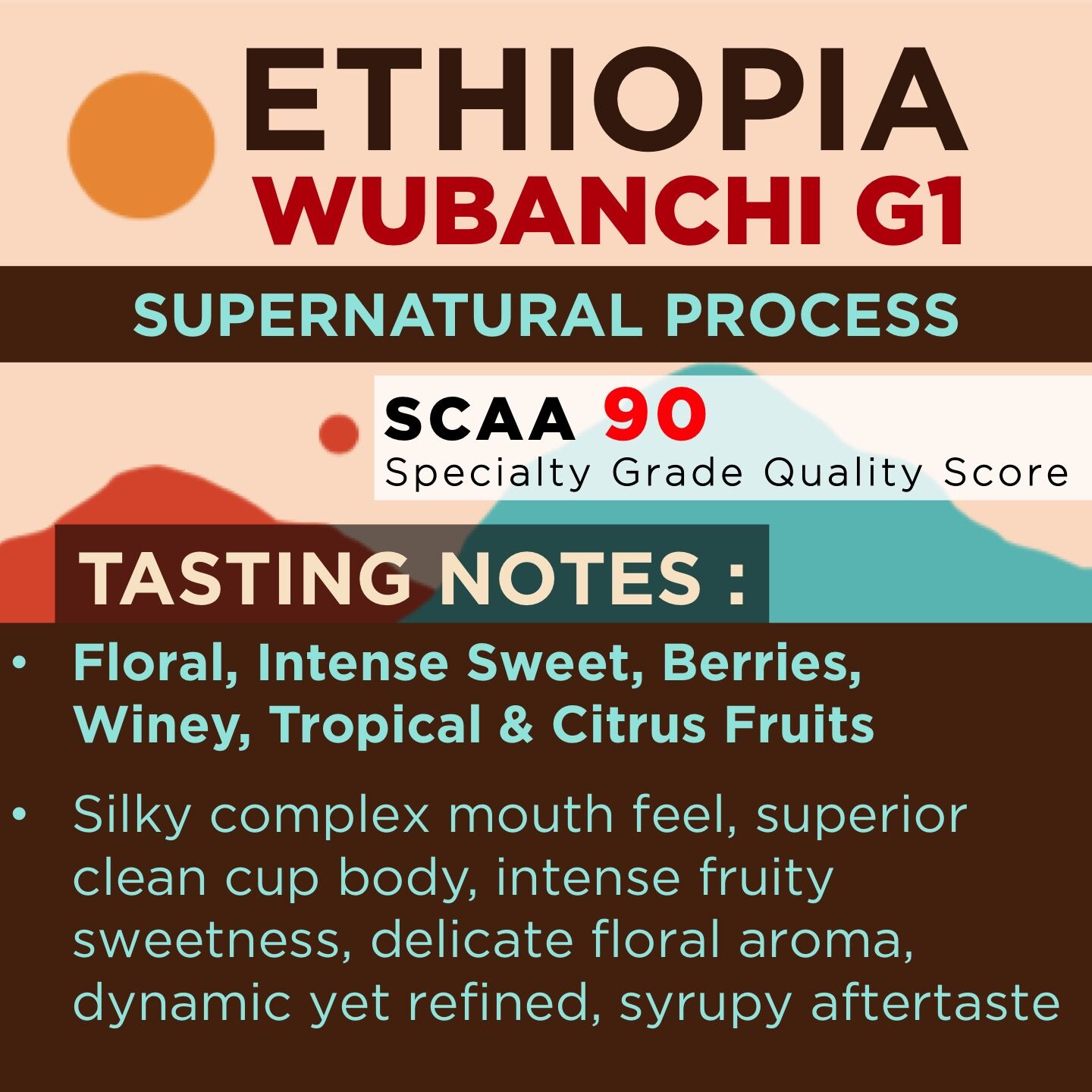ETHIOPIA WUBANCHI G1 SUPERNATURAL (Fruity) - Image 2